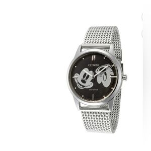 Citizen Eco-Drive Disney Mickey Mouse Silver Wristwatch